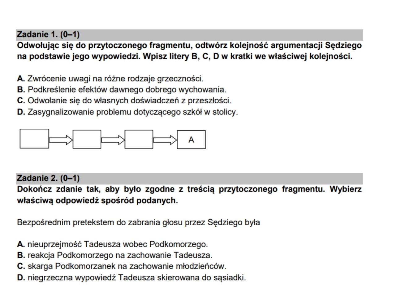 Egzamin Ósmoklasisty 2022 polski ODPOWIEDZI i ZADANIA. Tu znajdziesz ARKUSZE CKE online