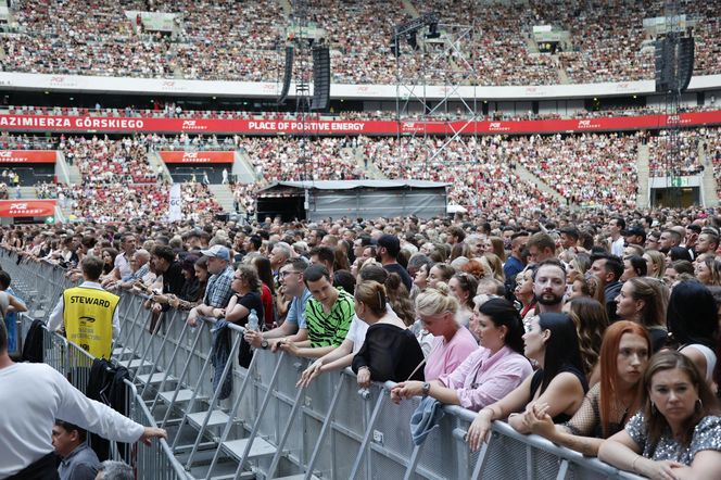 Koncert Jennifer Lopez w Warszawie (25.07.2025) - część pierwsza. Organizatorem koncertu jest Prestige MJM