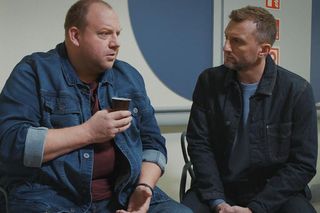 M jak miłość, odcinek 1851: Bartek (Arkadiusz Smoleński), Tadeusz (Bartłomiej Nowosielski)