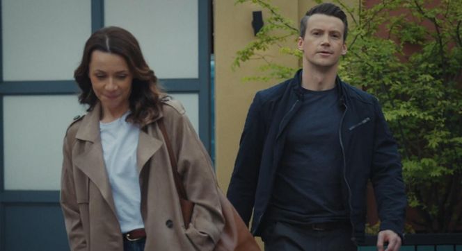 M jak miłość odc. 1880. Martyna (Magdalena Turczeniewicz), Jakub Karski (Krzysztof Kwiatkowski)