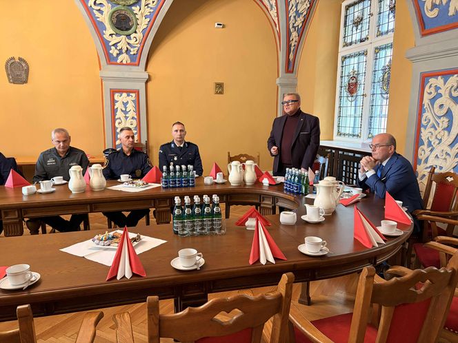 Podsumowanie akcji "Dar Serca Służb Mundurowych" w Grudziądzu