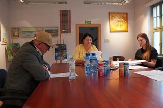 Spotkanie organizacyjne w sprawie Kulturalnego Kociołka w Iławie