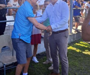 Srebrni z Barcelony zagrali dla Ryszarda Stańka. Legendarny medalista igrzysk walczy z chorobą