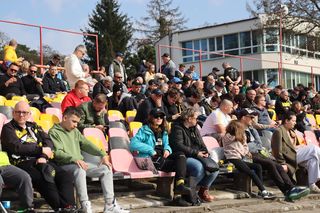 Hunters PSŻ Poznań - KS Apator Toruń. Kibice na Golęcinie