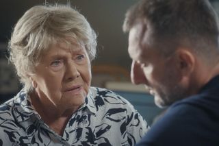 M jak miłość, odcinek 1840: Barbara (Teresa Lipowska), Bartek (Arkadiusz Smoleński)