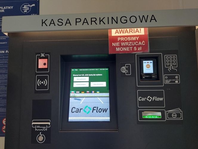 Szpital "papieski" ma nowy system parkingowy