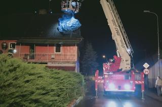 Zniszczenia po burzy w woj. lubelskim