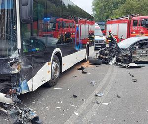 Wypadek na Moniuszki w Starachowicach