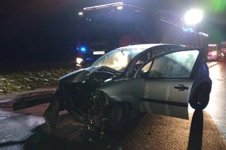 Poważny wypadek w Chełmży. Poszkodowany trafił do szpitala