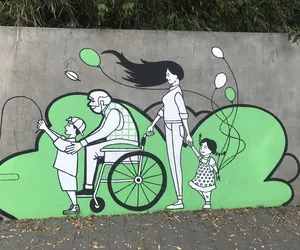 Wózek nie jest przeszkodą. W Lublinie powstał mural niepełnosprawności [GALERIA]