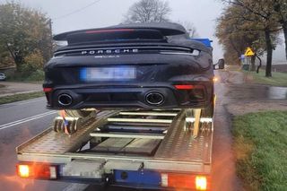 Porsche 911 za ponad milion pod Słupskiem! Zostało skradzione mieszkańcowi Berlina