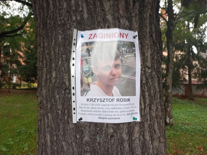 Policja i rodzina szuka 15-latka z Leszna. Opuścil ośrodek w woj. kujawsko-pomorskim [ZDJĘCIA]