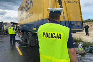 Wypadek na DK1 w Bogusławicach