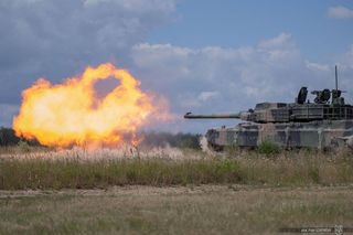 K2 na poligonie w Orzyszu