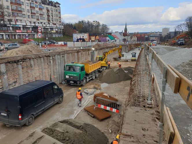 Trwa remont ulicy Kujawskiej. Zobaczcie zdjęcia z placu budowy