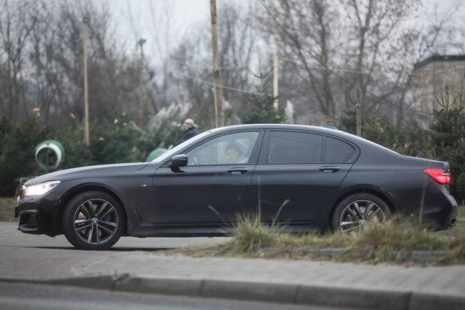 Beata Kozidrak w limuzynie BMW serii 7