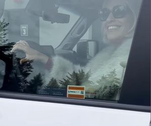 M jak miłość. Dorota (Iwona Rejzner) na planie