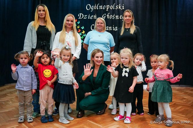 Marta Nawrocka czyta "Misia Uszatka"