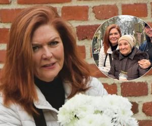 Jesienny spacer pośród wspomnień. Katarzyna Dowbor z mamą i bratem przy rodzinnym grobie