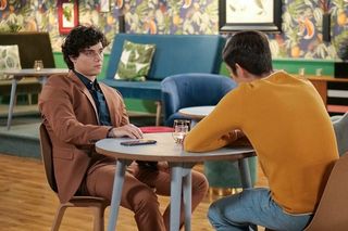 Pierwsza miłość, odcinek 3910:Filip (Dominik Smaruj), Borys (Patryk Cebulski)