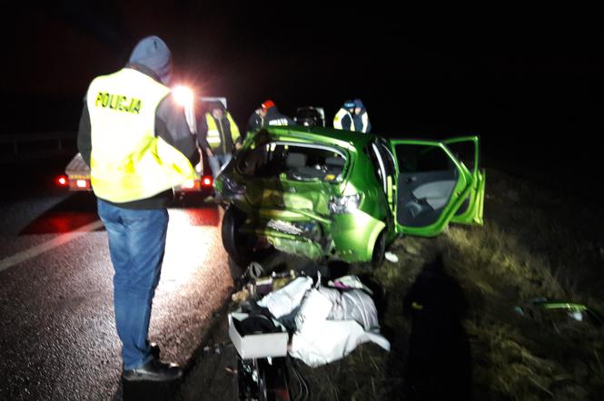 Wypadek pod Radomskiem w Łódzkiem