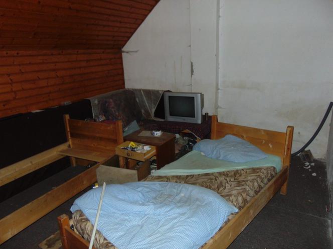 Opuszczony pensjonat w górach