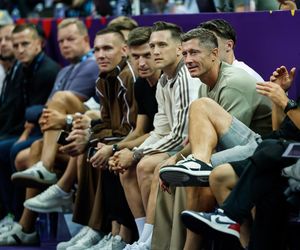 Gwiazdy na meczu Polska - Francja