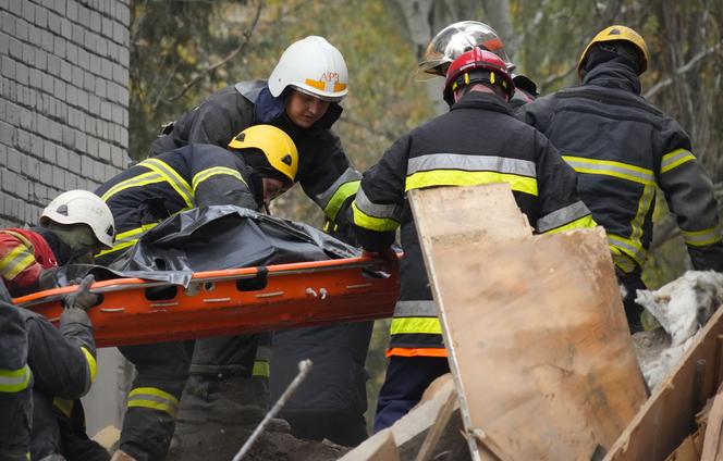 Skutki bombardowania Mikołajowa