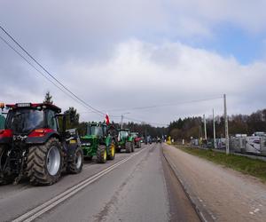 Protest rolników wokół Białegostoku - 20 marca 2024