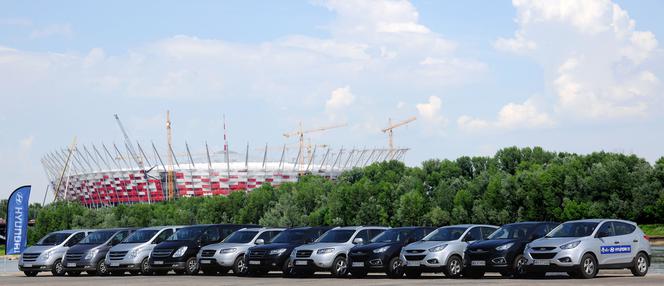 Hyundai przekazuje flotę na potrzeby EURO 2012