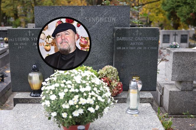 Tak wygląda grób Dariusza Gnatowskiego "Boczka"