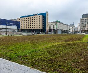 Parking podziemny pod placem Powstańców Warszawy w Warszawie