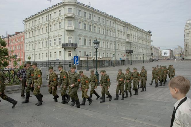Żołnierze w Moskwie