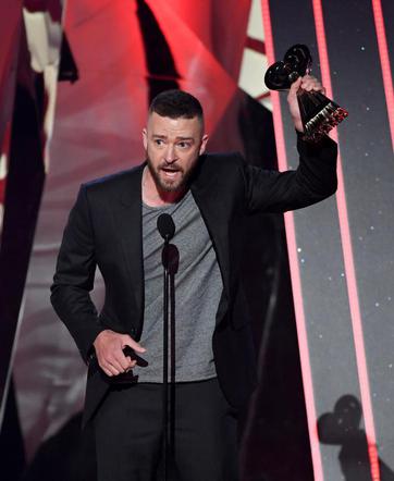 Justin Timberlake na gali iHeartRadio Music Awards 2017