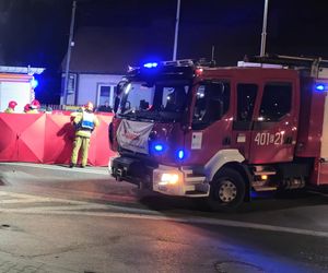 Bełchatów. Śmiertelny wypadek na ul. Wojska Polskiego. 47-latek zginął w zderzeniu z BMW [ZDJĘCIA]