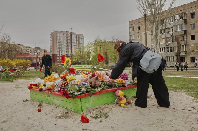 Pogrzeby ofiar ataku na Krzywy Róg