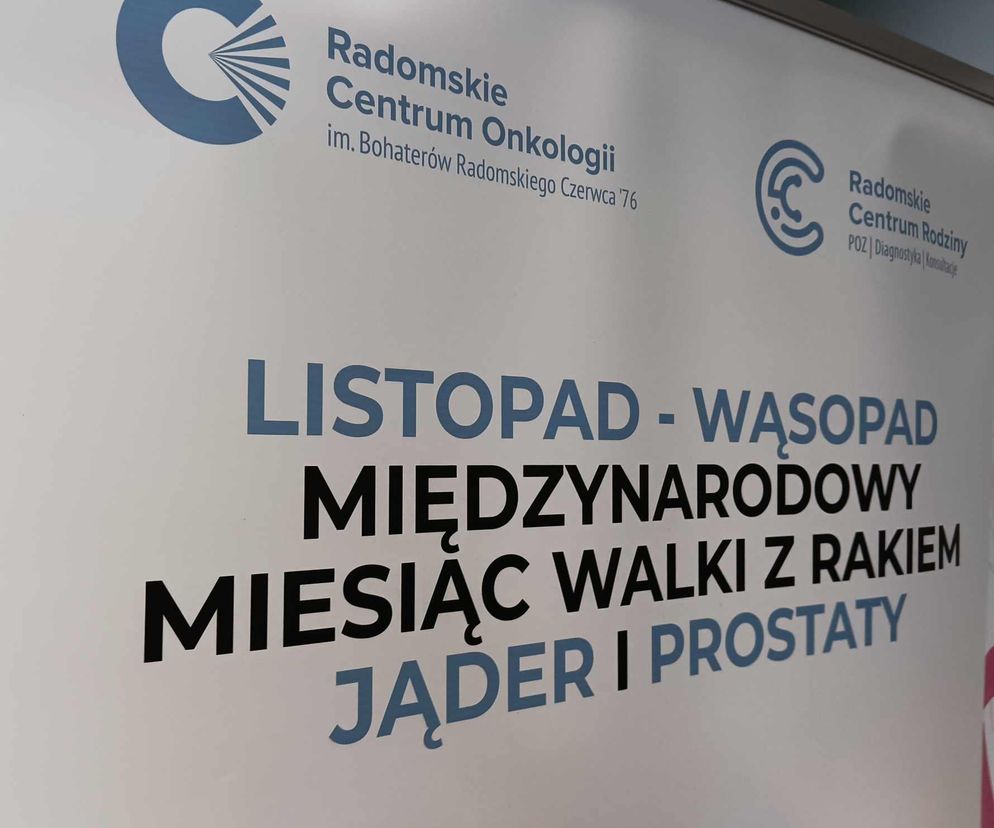 Listopad miesiącem profialktyki raka jąder i prostaty. Lekarze z RCO namawiają mężczyzn do badań. 