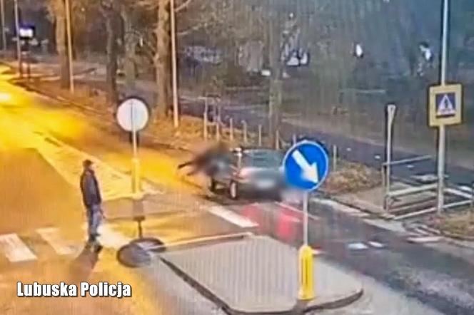 Groźne potrącenie na przejściu dla pieszych. Policja publikuje film