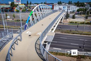 Nowa kładka nad ul. Struga