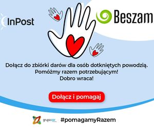 Beszamel zbiera dary dla powodzian w całej Polsce