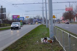 Tragiczny wypadek w Lublinie. W miejscu tragedii płoną znicze