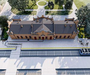 126-letni dworzec w Suwałkach przechodzi metamorfozę