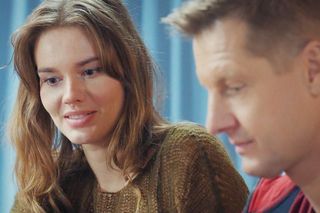 M jak miłość, odcinek 1845: Franka (Dominika Kachlik), Paweł (Rafał Mroczek) 