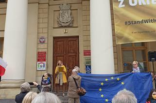 Wspólne śpiewanie Ody do wolności dla Ukrainy