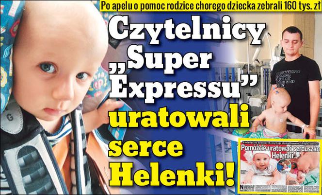 Czytelnicy Super Expressu uratowali serce Helenki