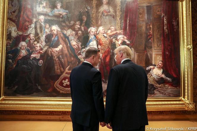 Andrzej Duda, Donald Trump