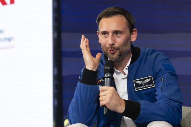 Sławosz Uznański-Wiśniewiski na forum w Karpaczu.