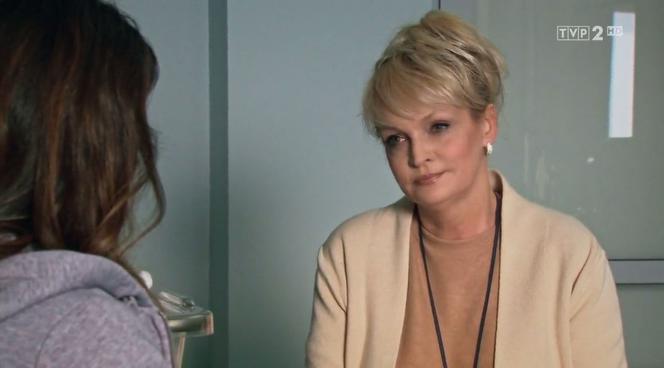 Barwy szczęścia odc. 1902. Małgorzata (Adrianna Biedrzyńska), Natalia (Maria Dejmek)