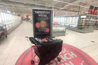 Tajemnicze wózki Auchan wracają do Lublina!