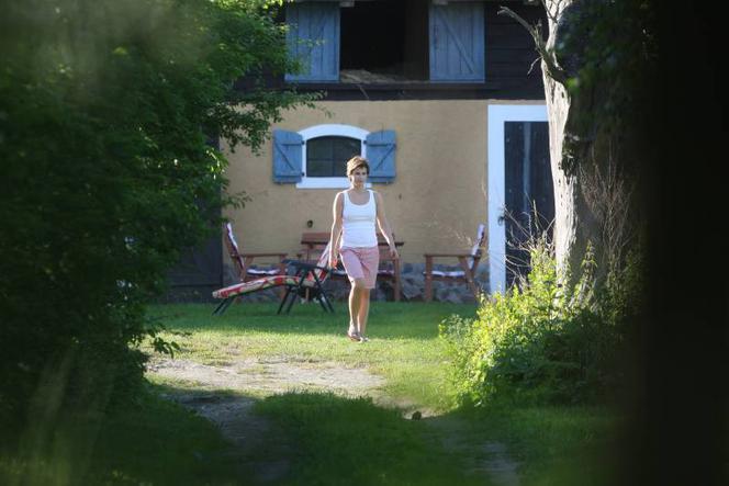 Joanna Brodzik zabrała dzieci do pracy